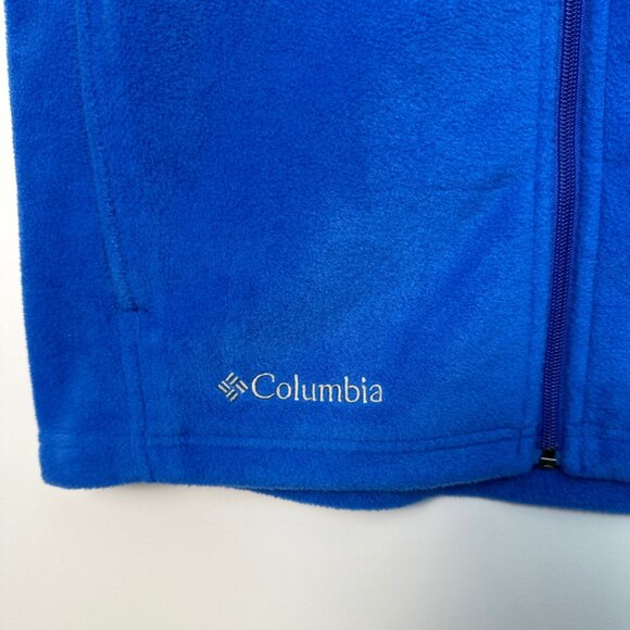 Columbia Kansas City Royals MLB Men's Blue Fleece Zip-Up Vest - Size Medium - Picture 6 of 9